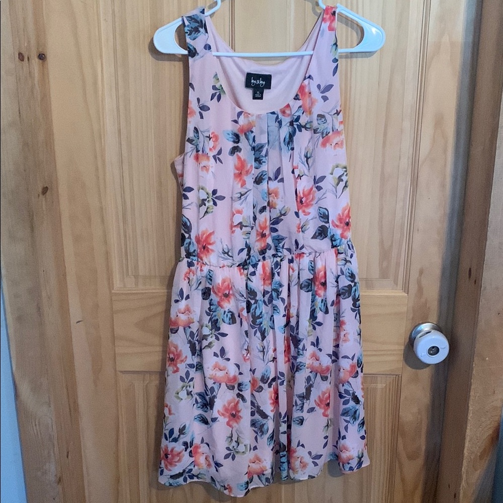 by & by Floral Pink Dress